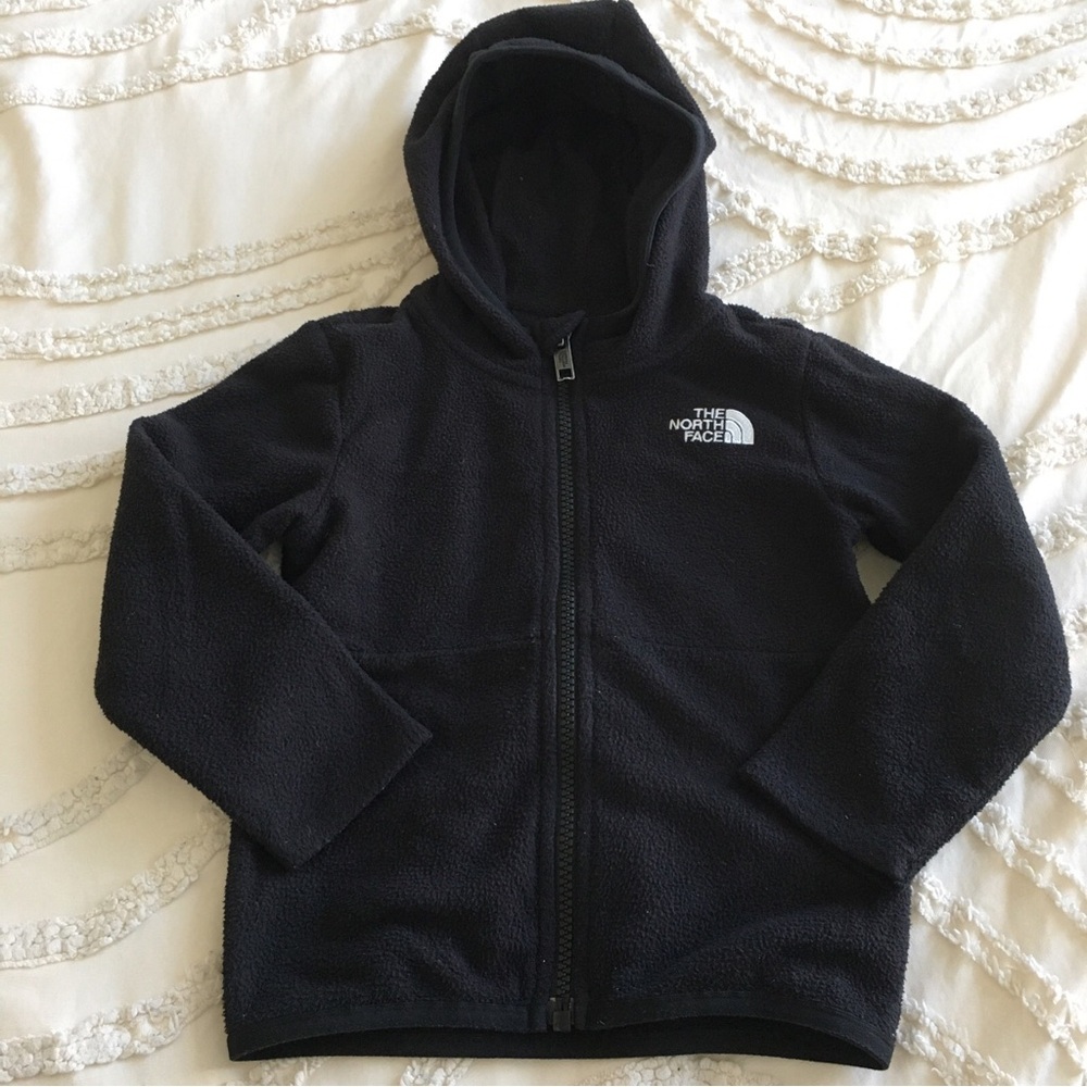 The North Face Kids' Navy Hooded Fleece Jacket